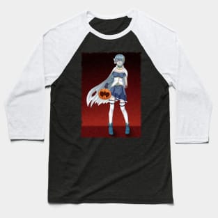 Mummy Sayaka Background Jagged Baseball T-Shirt